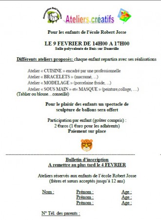 Loisirs créatifs